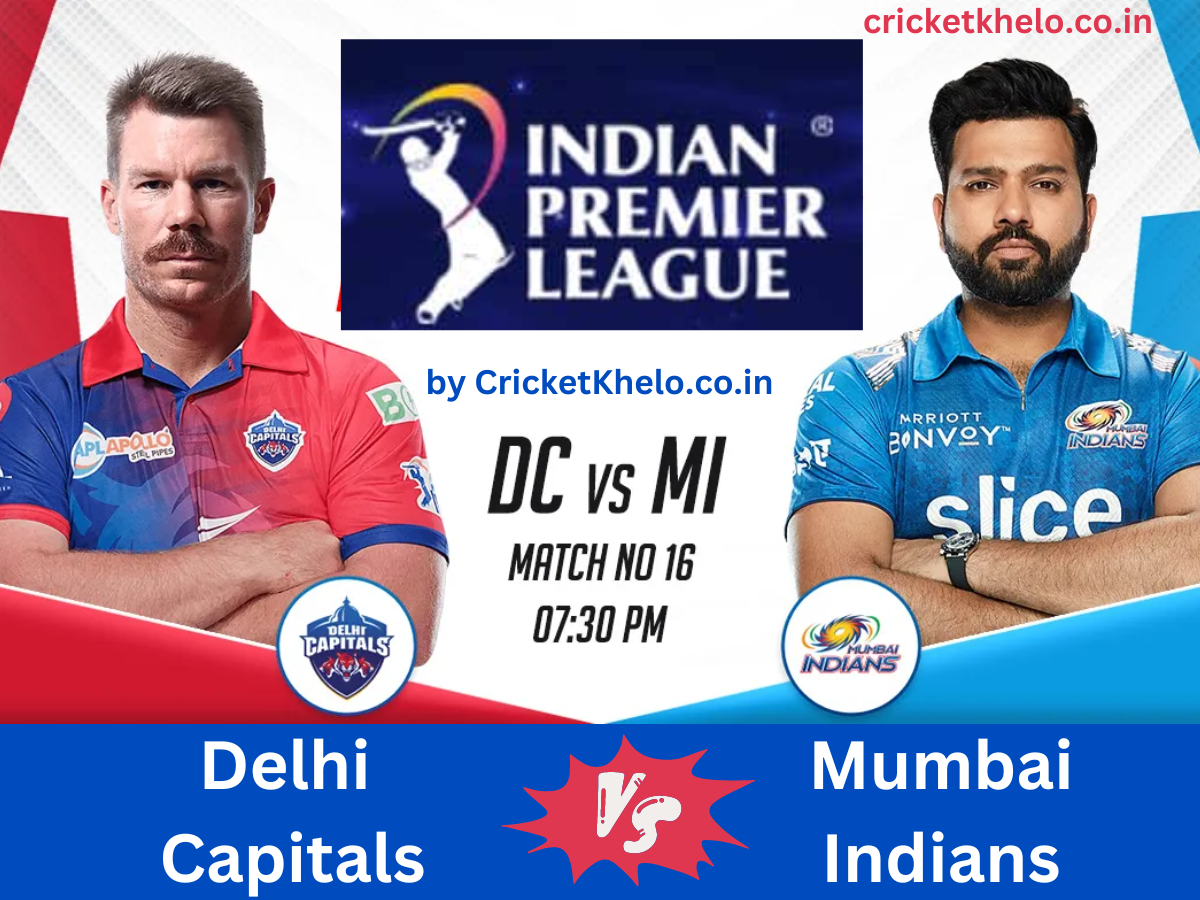 DC vs MI Dream11 Win Team Prediction Today IPL