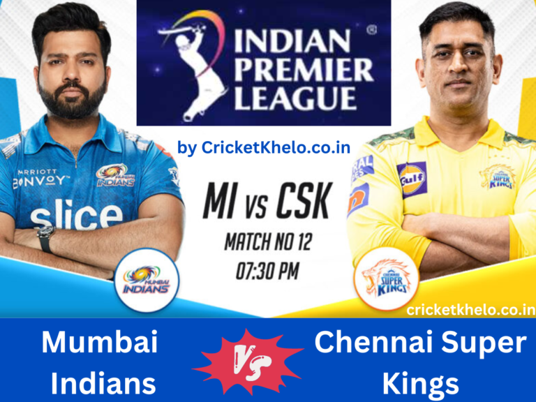 MI vs CSK Dream11 Team Prediction Today