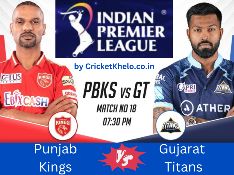 PBKS vs GT win team prediction today tata ipl