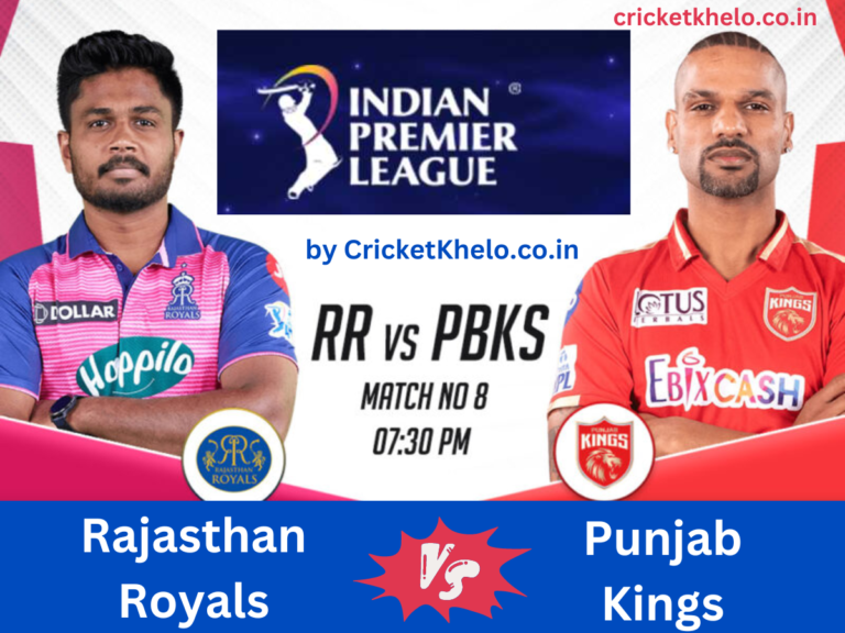 RR vs PBKS Dream11 Team Prediction Today