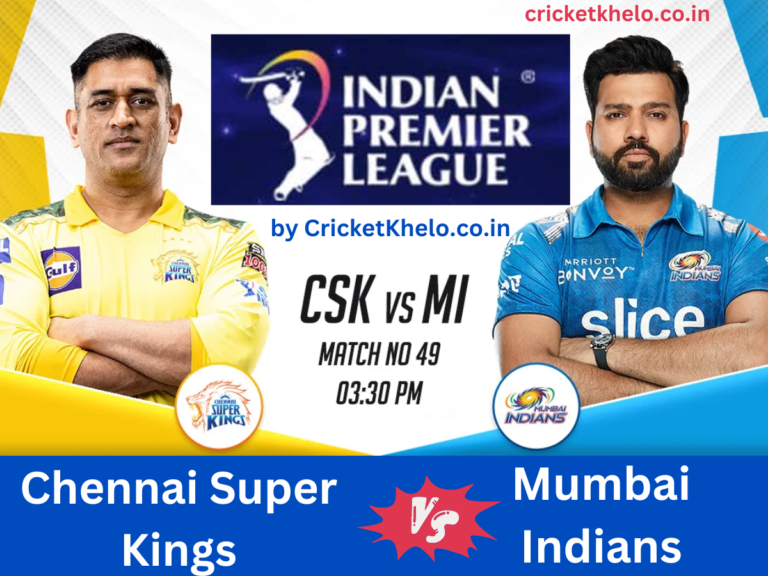 CSK vs MI Dream11 Winning Team Prediction Today IPL 2023