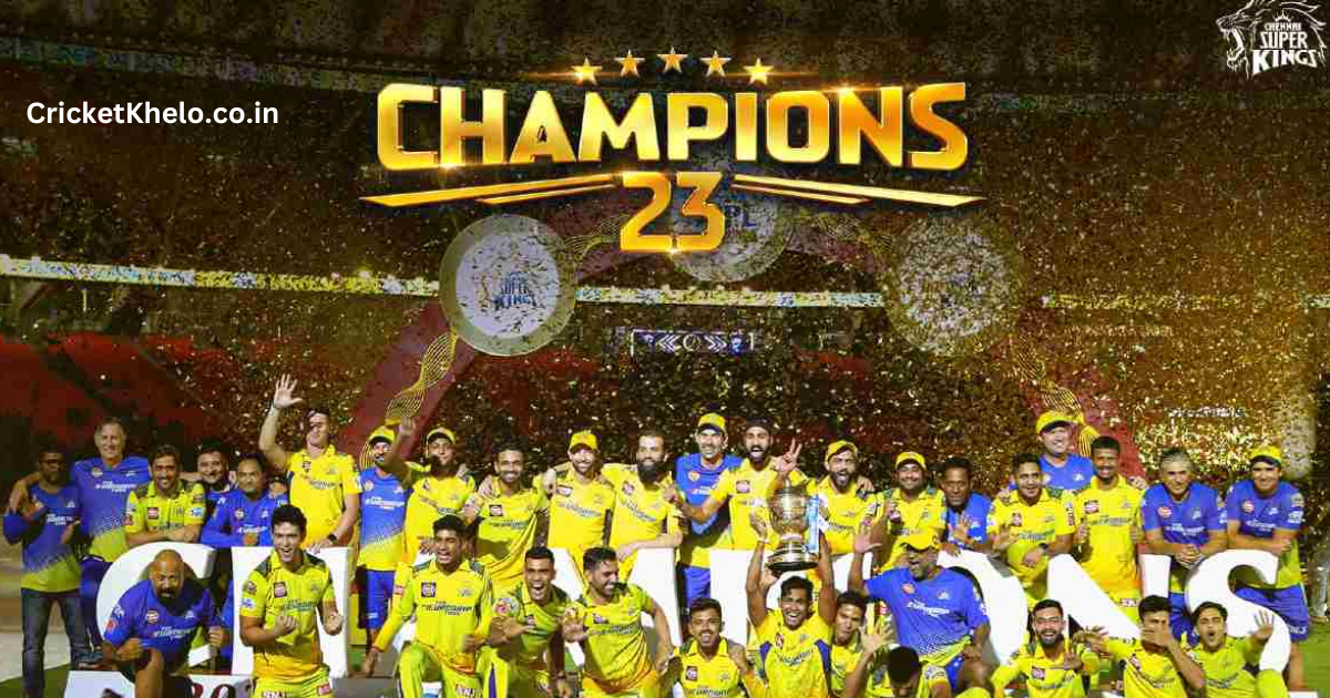 IPL 2023 Champion Cheannai Super Kings