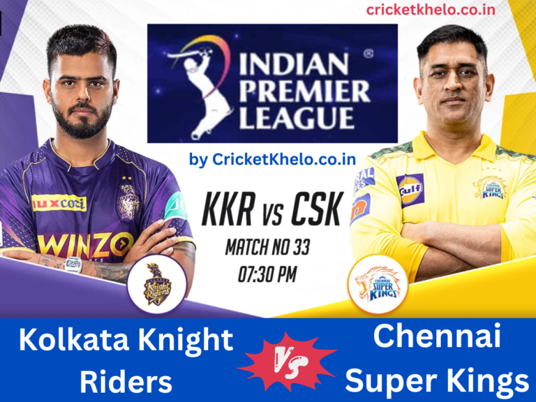 KKR vs CSK Dream11 Winning Team Prediction Today IPL 2023