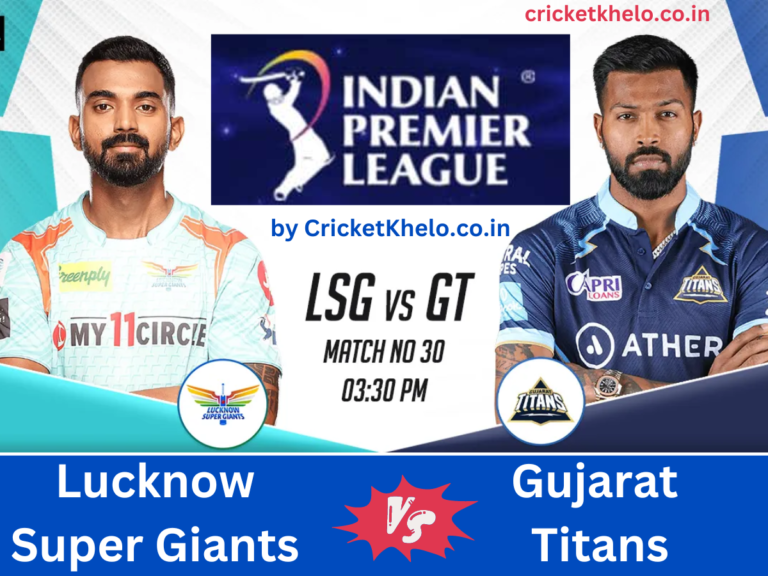 LSG vs GT Dream11 Winning Team Prediction Today IPL 2023