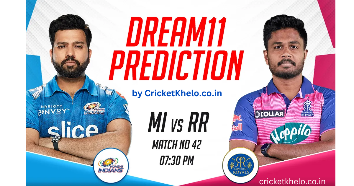 MI vs RR Dream11 Winning Team Prediction Today