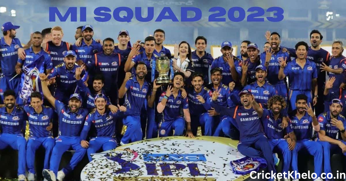 Mumbai Indians Squad Team 2023