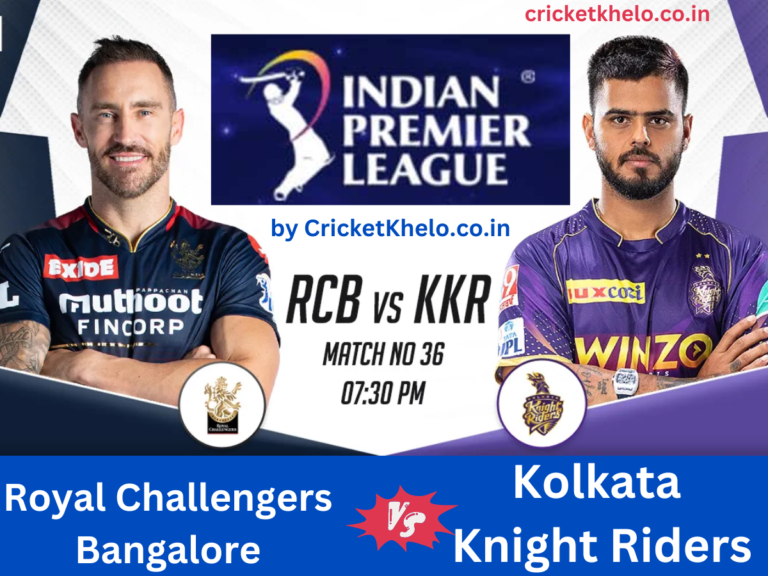 RCB vs KKR Dream11 Winning Team Prediction Today IPL 2023