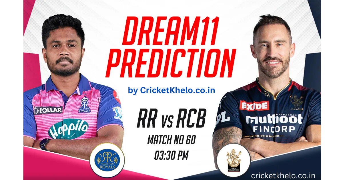 RR vs RCB Dream11 Winning Team Prediction Today