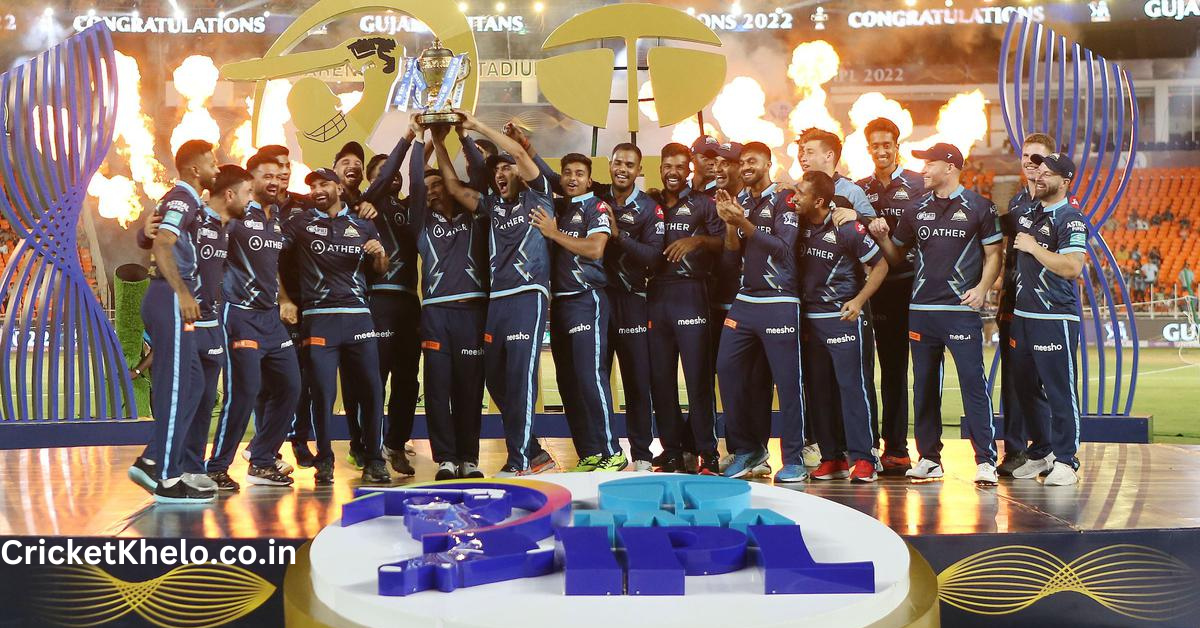 Runner Up of IPL 2023 Gujarat Titans